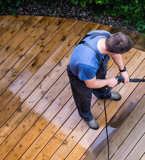 Deck and Patio Soft Washing