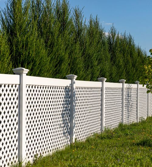 cleaning and staining a fence