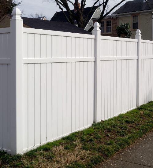 cleaning and staining a fence