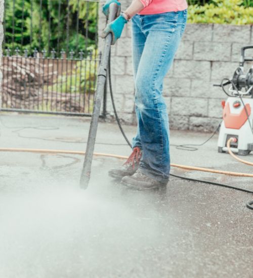 driveways pressure washing