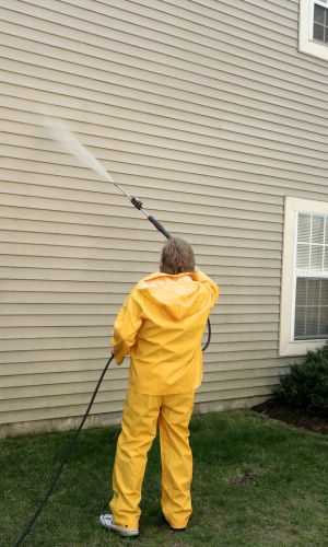 wall pressure washing